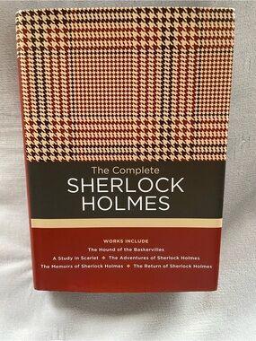 The Complete Sherlock Holmes Hardcover Book